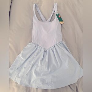 Halara Twisted Back 2-in-1 Casual Dress